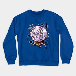 Winter Crystal Ball Crewneck Sweatshirt